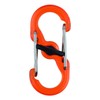 NITE IZE LSBPM-19T-2R3 S Biner MicroLock Polycarbonate (2 Pack), Orange