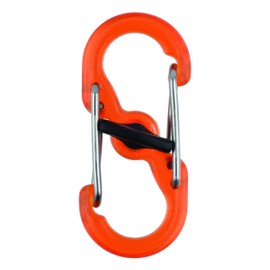 NITE IZE LSBPM-19T-2R3 S Biner MicroLock Polycarbonate (2 Pack), Orange