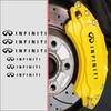 Infiniti Brake Caliper Sticker Heat Resistant Black