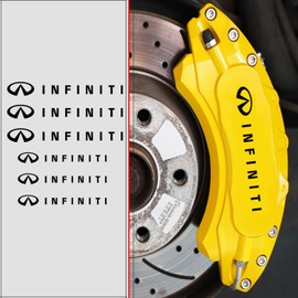 Infiniti Brake Caliper Sticker Heat Resistant Black
