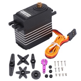 Servo Motors 25KG Metal Gear High Accuracy Low Noise Digital Servo Motor RC Car Boat Airplane Robot