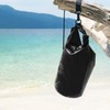 DonDon Waterproof Outdoor Dry Bag for Your Valuables, black