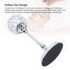 Crystal Candle Holder Ornament Tall Elegant Crystal Silver Candlestick for