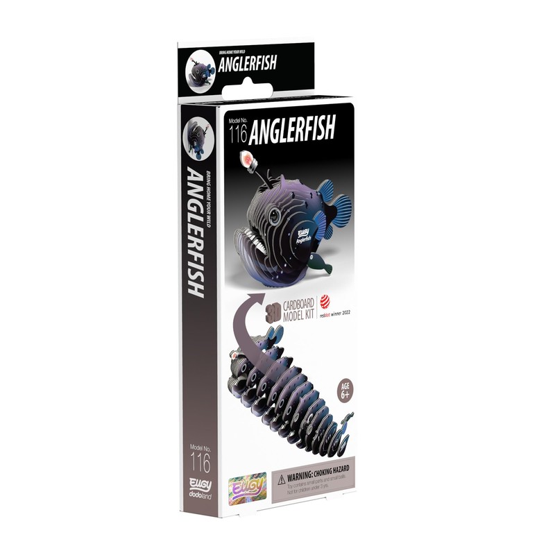EUGY D5080 Anglerfish 3D Model Craft Kit,