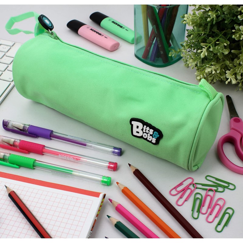 Grafoplas 37543726 Pencil Case Round Mint Green 23 x 8