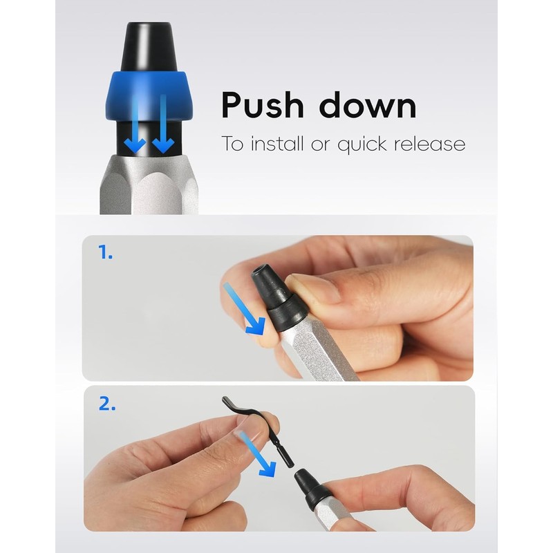 BUYLONG Deburring Tool Kit, Non-Slip Handle - Deburring Tool with