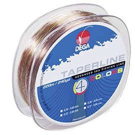 Dega Taper Line 4-Coloured Line Line Diameter 0.37 - 0.60 mm