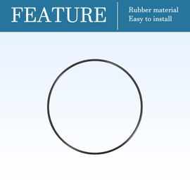 QUARKZMAN Nitrile Rubber O-Ring Nitrile Rubber Sealing Ring 125 mm x 118.8 mm x 3.1 mm for Tap Plumbers Repair Seal Connection, Black Pack of 10