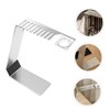 Mikinona Metal Watch Strap Holder Stand Compact Desktop Storage Base