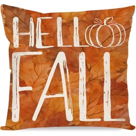 Judishyish Fall Autumn Gifts Throw Pillow Covers 18x18-inch Home Bedding Sofa Bedroom Decoration Throw Pillow Cases for Friends, dad, Mom and Lover