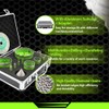 Diamond Hole Saw Kit, 16PCS Tile Hole Saw Kit 6/8/10/25/35/50/65/100+20mm