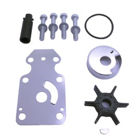Outboard Motor 68T-W0078-00 68T-W0078-01 68T-W0078-02 Water Pump Impeller Repair Kit for Yamaha 6HP 8HP 9HP 4-Stroke F6 F8 F9.9 Boat Engine, fit Sierra 18-3450