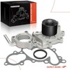 A-Premium Engine Water Pump (with Pulley, Gasket, O-Ring) Compatible with
