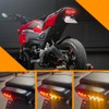 DREAMIZER Integrated Motorcycle Rear Light with Indicator LED Brake Light,