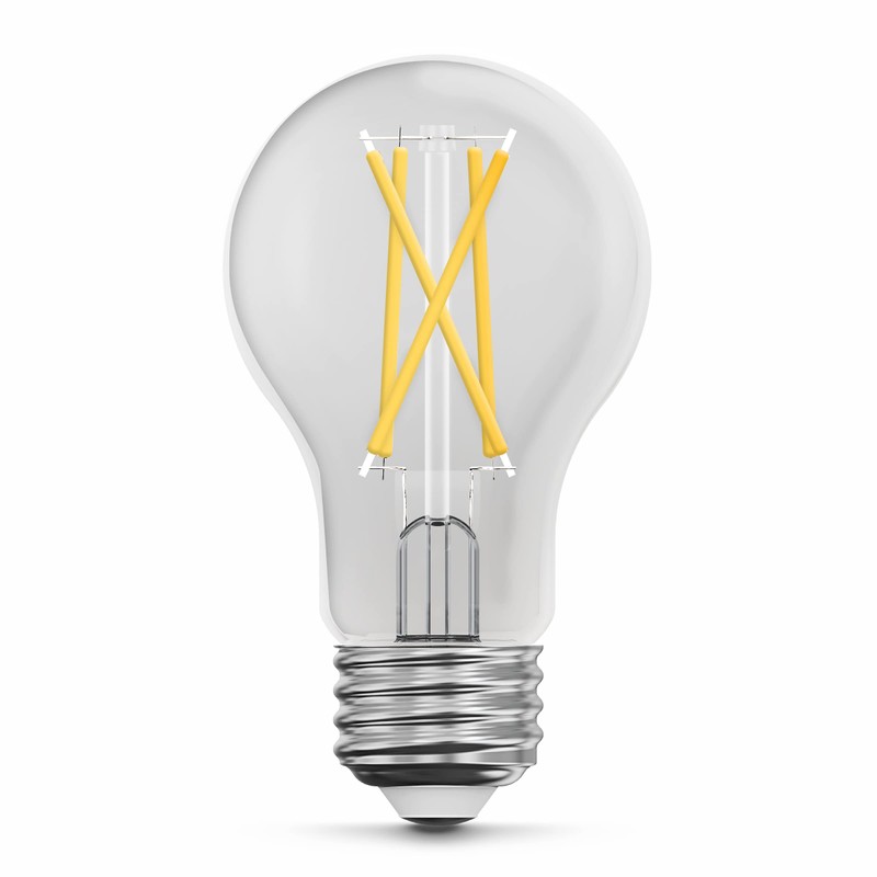 Feit Electric LED Clear A19 Medium Base Light Bulb -