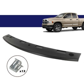 G-PLUS Upper Dashboard Panel Compatible with Dodge Ram 1500 2002-2005/ Ram 2500 3500 2003-2005 Dash Cover Cap 5GT31XDVAA, 5GT31XDVAB, 5GT31XDVAC, 926-121 Black Plastic
