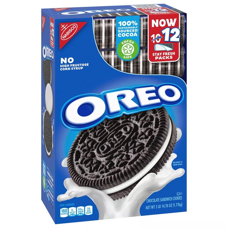 OREO Chocolate Sandwich Cookies (62.76 oz., 12 pk.)