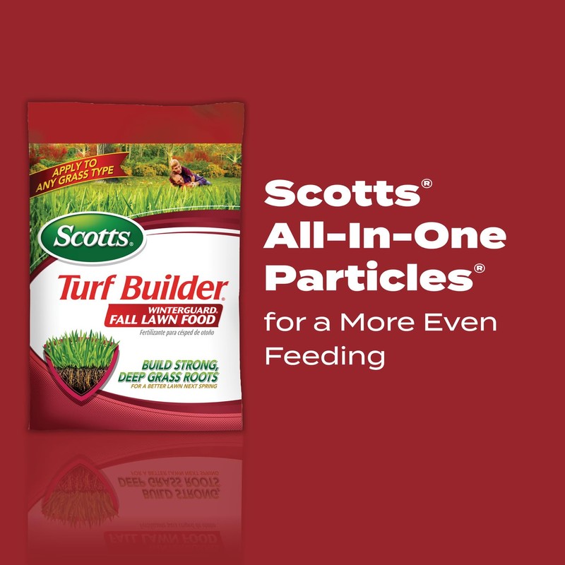 Scotts Turf Builder WinterGuard Fall Lawn Fertilizer for All Grass