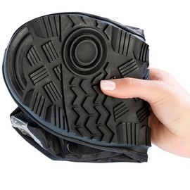 Semptec Urban Survival Technology Regenüberschuhe Motorrad: Regenüberschuhe mit Dicker Sohle, Größe 39-41 (Motorrad Regenschuhe)