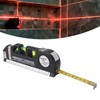 3 in 1 Magnetic Level Ruler High Accuracy Bubble Level