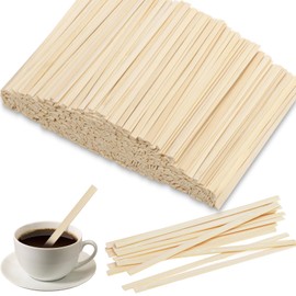1000 Stück Kaffee Rührstäbchen, 11cm Holzstäbchen Kaffeestäbchen Kaffee Sticks zum Mischen von Kaffee Tee Getränke