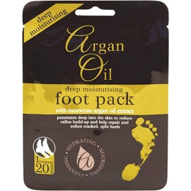 Multi Pack Deep Moisturising Foot Pack with Morrocan Argan Oil Extract - 3 Packs.