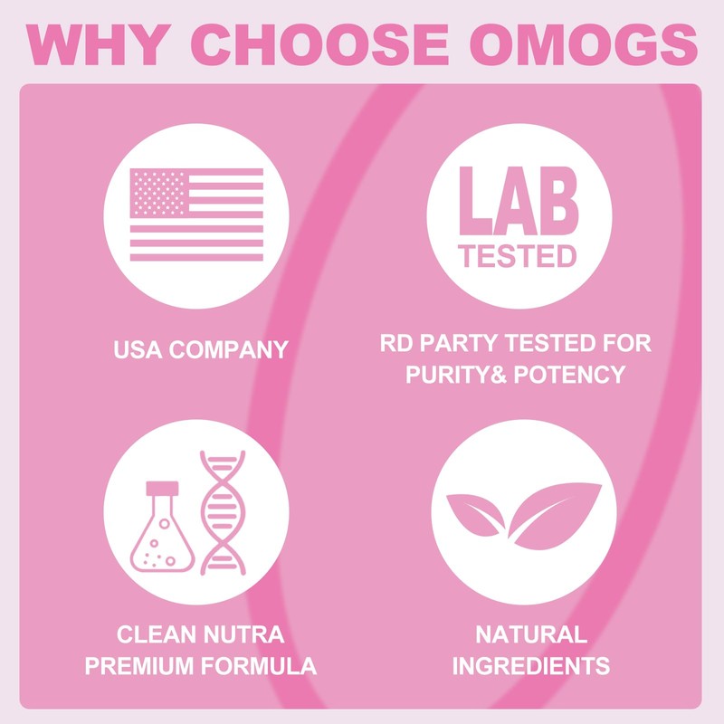 OMOGS Hydrolyzed Collagen Peptide Powder with Prebiotics, Vitamin C &