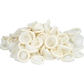 Fingerling Surgical Latex Size 4 Rolled Pack of 100