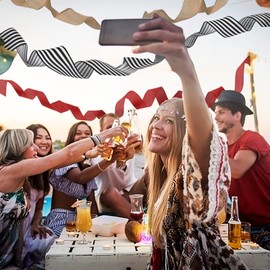 MuRealy Kit de cinta de corona (4 rollos x 20 yardas), poliéster con cable de 2.5 pulgadas, rayas de granja, cuadros clásicos y puntos, sin desprendimiento para manualidades, decoración navideña