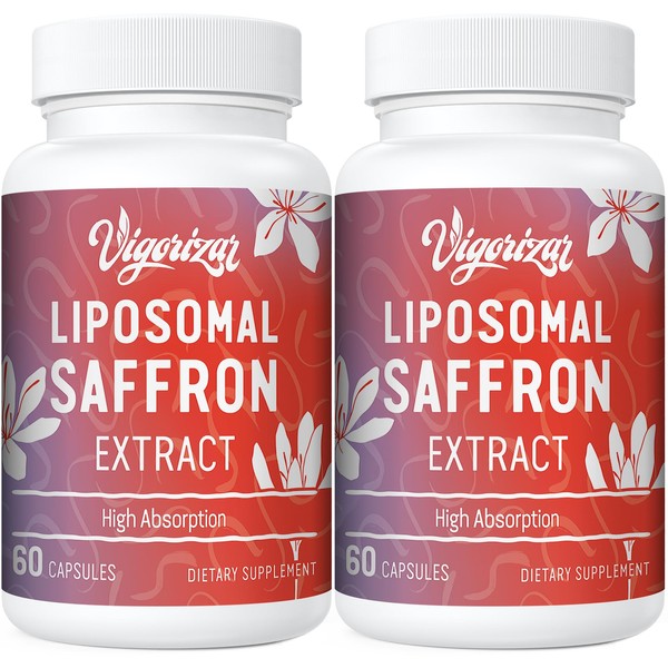 Saffron Supplements - 100% Pure Saffron Extract 88.5 mg, Maximum