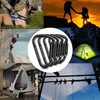 Climbing Carabiner Carabiner Hook, UIAA Certified Carabiner Heavy Duty, 25