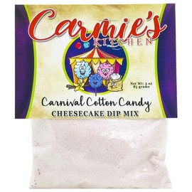 Carmie's Kitchen Cheesecake Dip Mix (Carnival Cotton Candy)