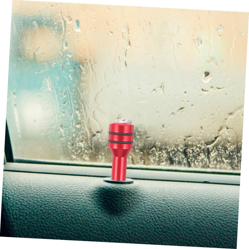 Mobestech 4pcs Automotive Door Lock Pull Pin Elegant Aluminum Alloy