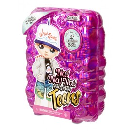 MGA Entertainment Na Na Na Surprise Adolescentes muñeca de Moda – Quinn Nash, muñeca de 11 niños, Inspirado en tiburón