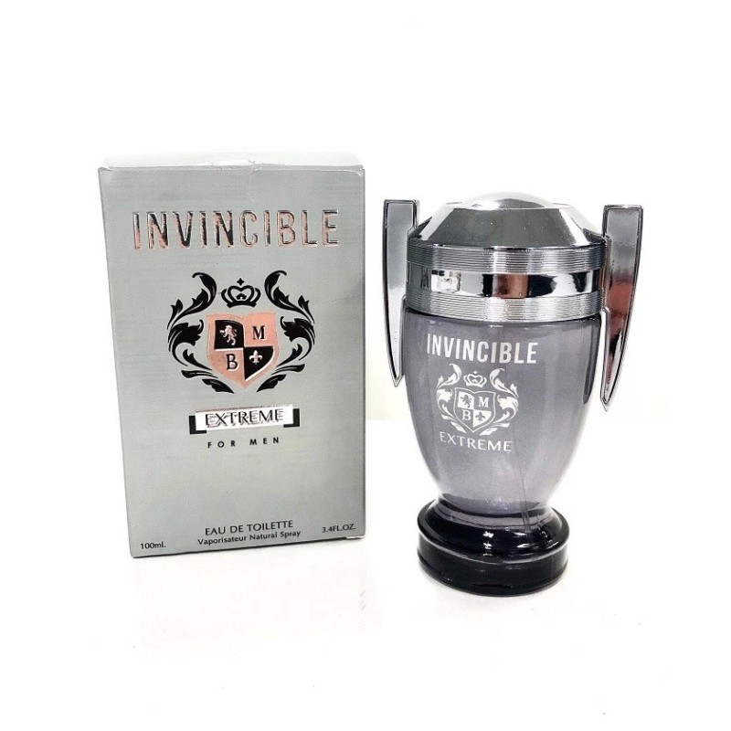 MCH Beauty Fragrances INVINCIBLE EXTREME men's designer cologne 3.4 oz