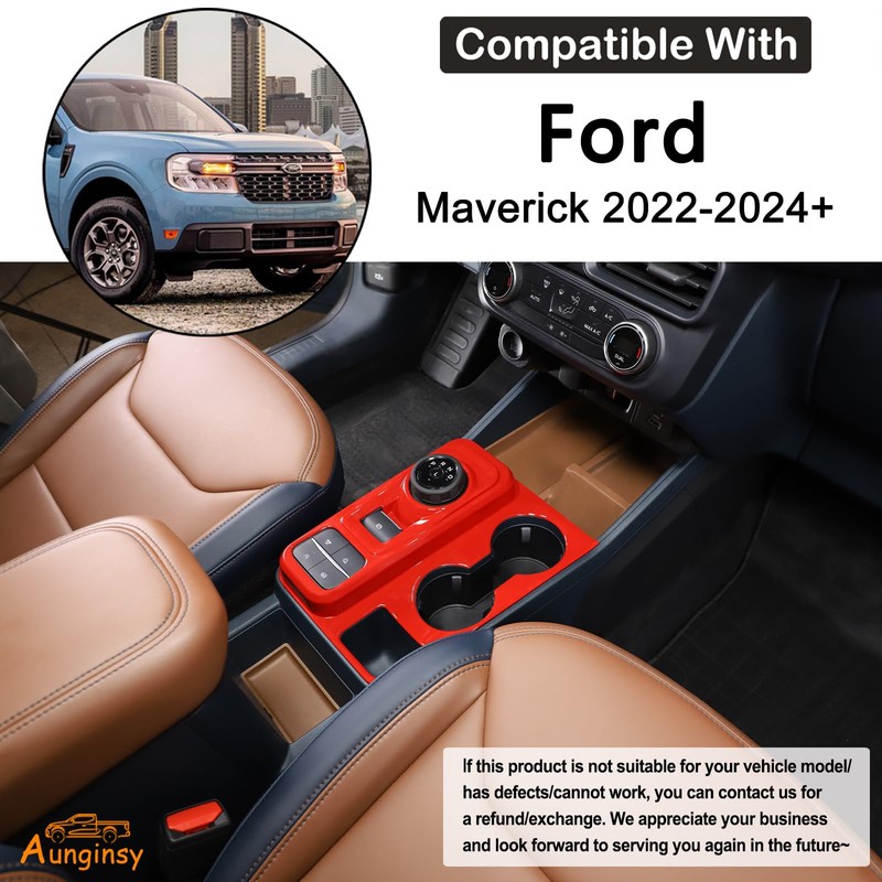 Aunginsy Central Control Gear Shift Box Panel Cover Trim Compatible