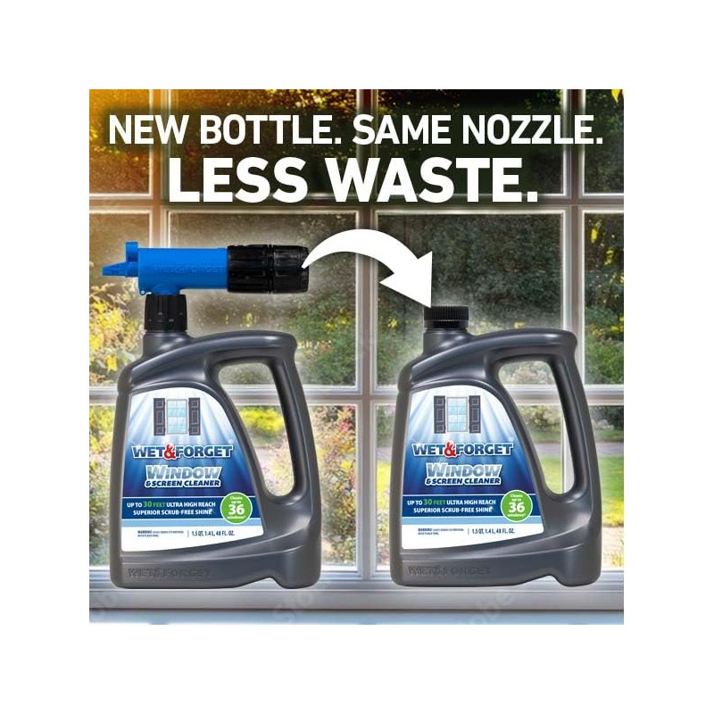 Wet & Forget Window & Screen Cleaner – Outdoor Window