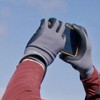 Trutaj Rubber Outdoor & Sports Gloves - True Touchscreen, Open