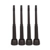 4 Pcs Milking Machine Liners,Black Milk Liner Soft Rubber Teat