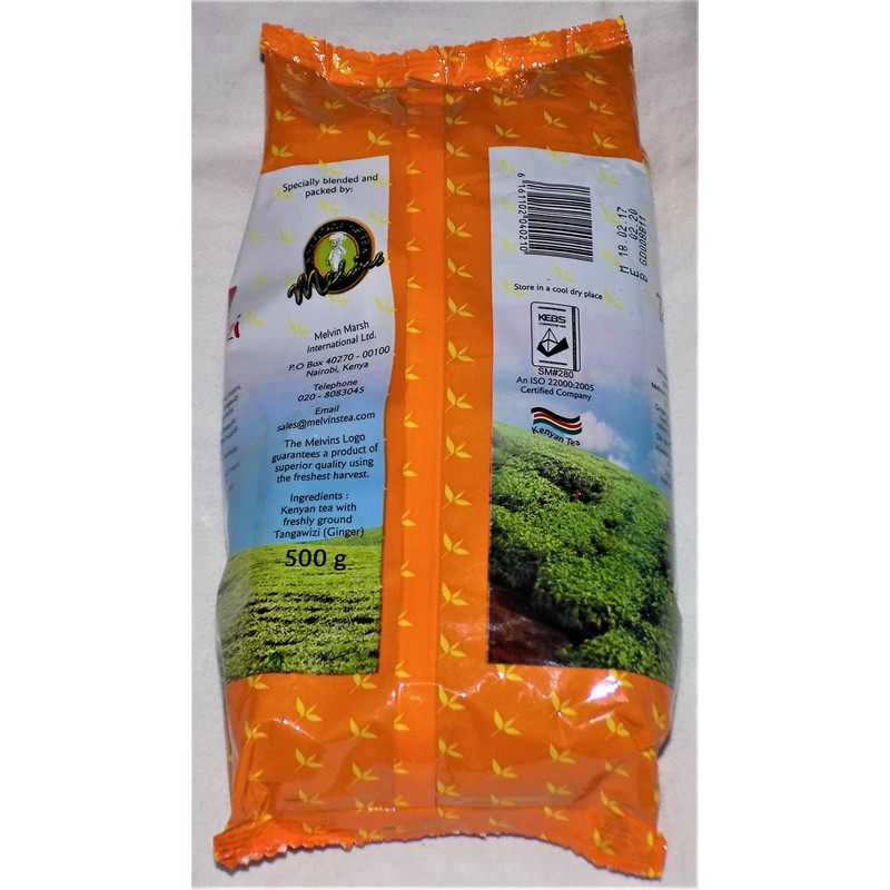 Kenyan Melvins Tangawizi Chai Tea Leaves 500g