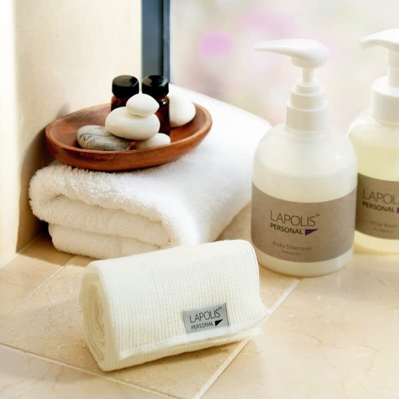 LAPOLIS Rich Foam Towel® Natural Body Cleansing Towel Born from