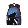 Ubouigr Sasquatch Bigfoot Casual Backpack Travel Backpack Laptop Backpacks Daily