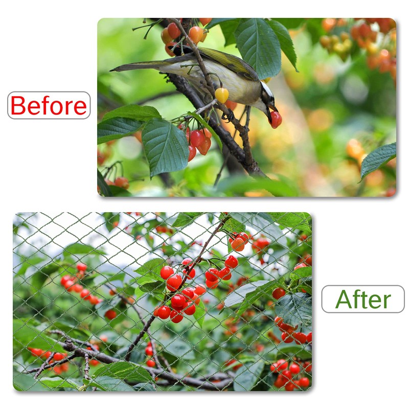Anti Bird Netting for Garden Woven Mesh - Heavy Duty