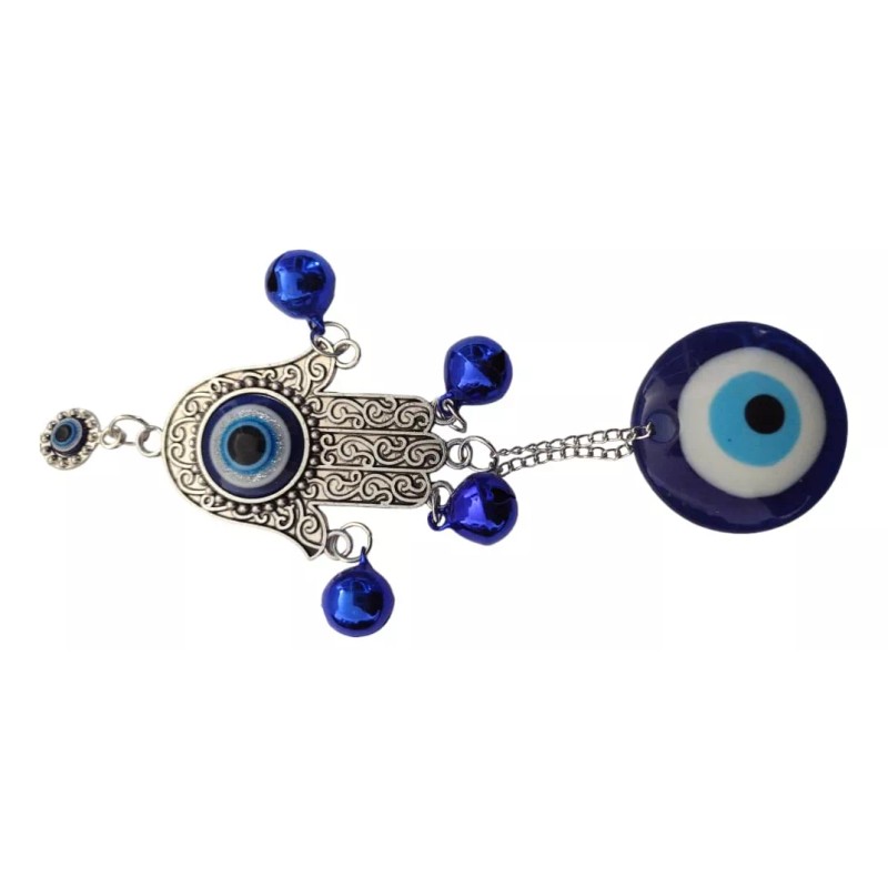 CEB Colgante Mano De Fátima Con Ojo Turco