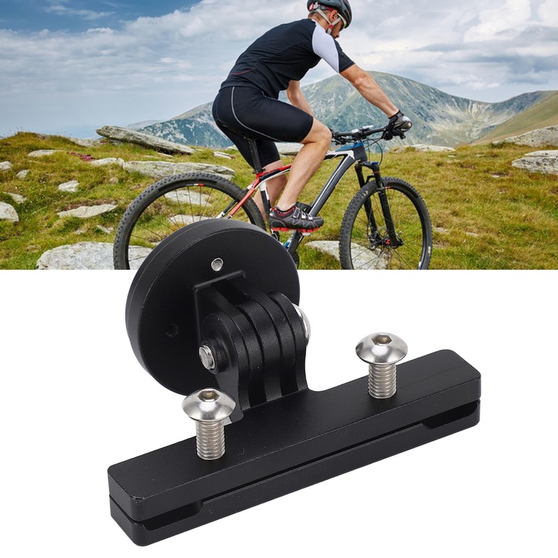 Bicycle Saddle Rear Light Bracket Seatpost Mount Rail LED Lamp