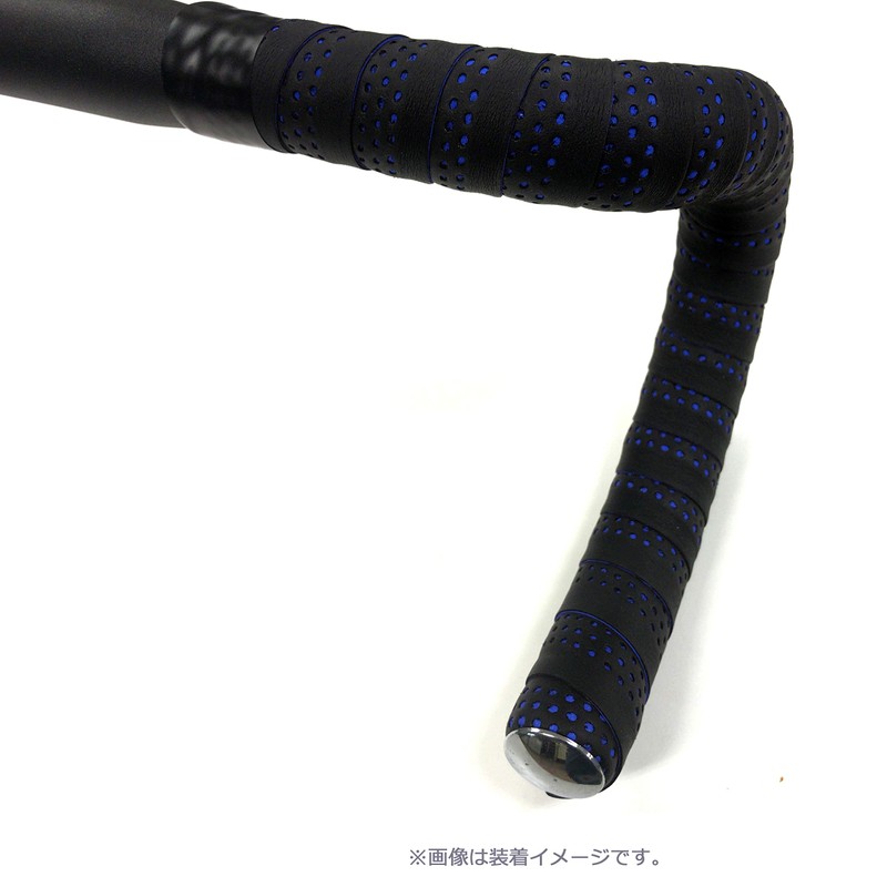 NOGUCHI NBT-004 015162 Bar Tape, 2 Colors, Black/Blue