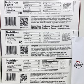 Gourmet Food Crisp Cracker Cranberry Crisps & Hazelnut | Fig & Olive | Rosemary Raisin Pecan 5.3 oz