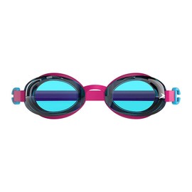 Speedo Unisex Kids Jet 2.0 SwiMing Goggles, Enhanced Vision, Electric Pink/Azure Blue, One Size