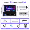 [4G+64G] 7 Inch Flip Out Android Car Radio with Wireless