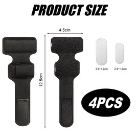 XFSRG Pack of 4 Hammer Toe Correction Hallux Valgus Correction Hammer Toe Bandage Toe Splint with Aluminium Support for Correcting Curved Toes Broken Toes for Men and Women